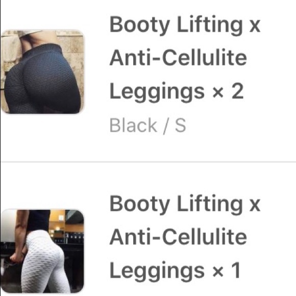 4/$50 Anti Cellulite Grey Leggings - Picture 7 of 11